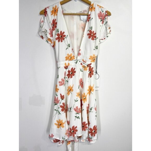 Privacy Please NWT Minden Mini Wrap Dress - Picture 3 of 13
